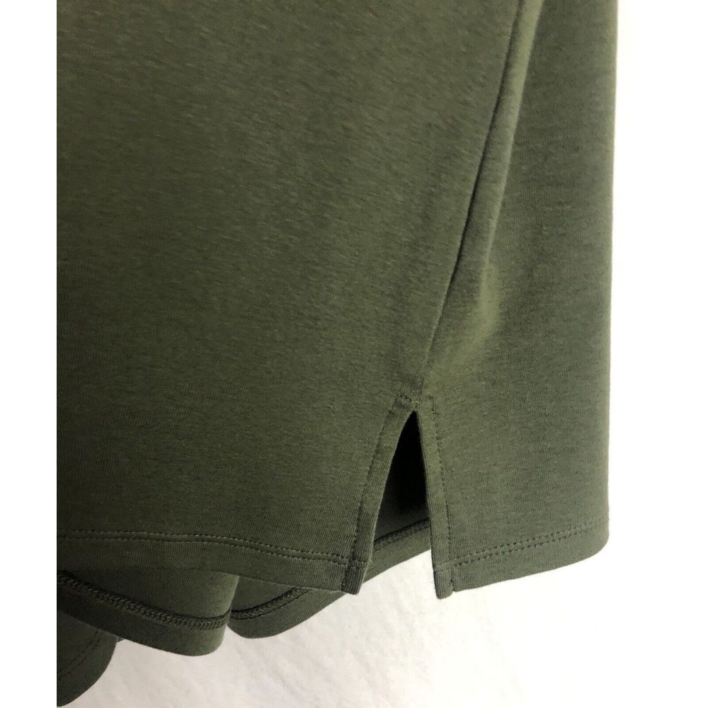 Talbots Plus Size Woman's Green Short Sleeve Stretch Top‎ Weekend Tee Size X - Picture 4 of 5